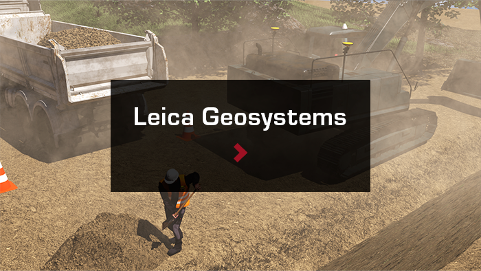 Leica Geosystems med tekst