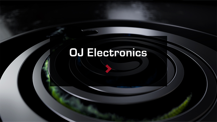 OJ Electronics med tekst