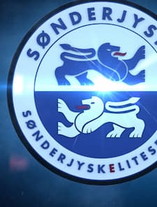 Sønderjyske Ishockeys Logo fra en kampangefilm 