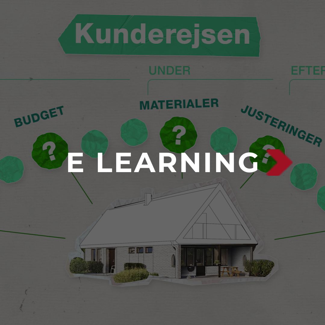 E learning forside Knap til E learning forside