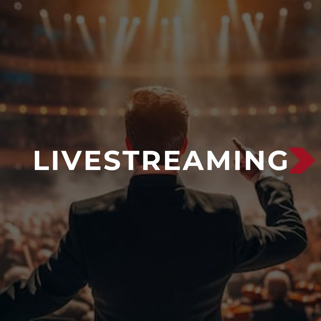 Livestreaming forside Knap til Livestreaming forside