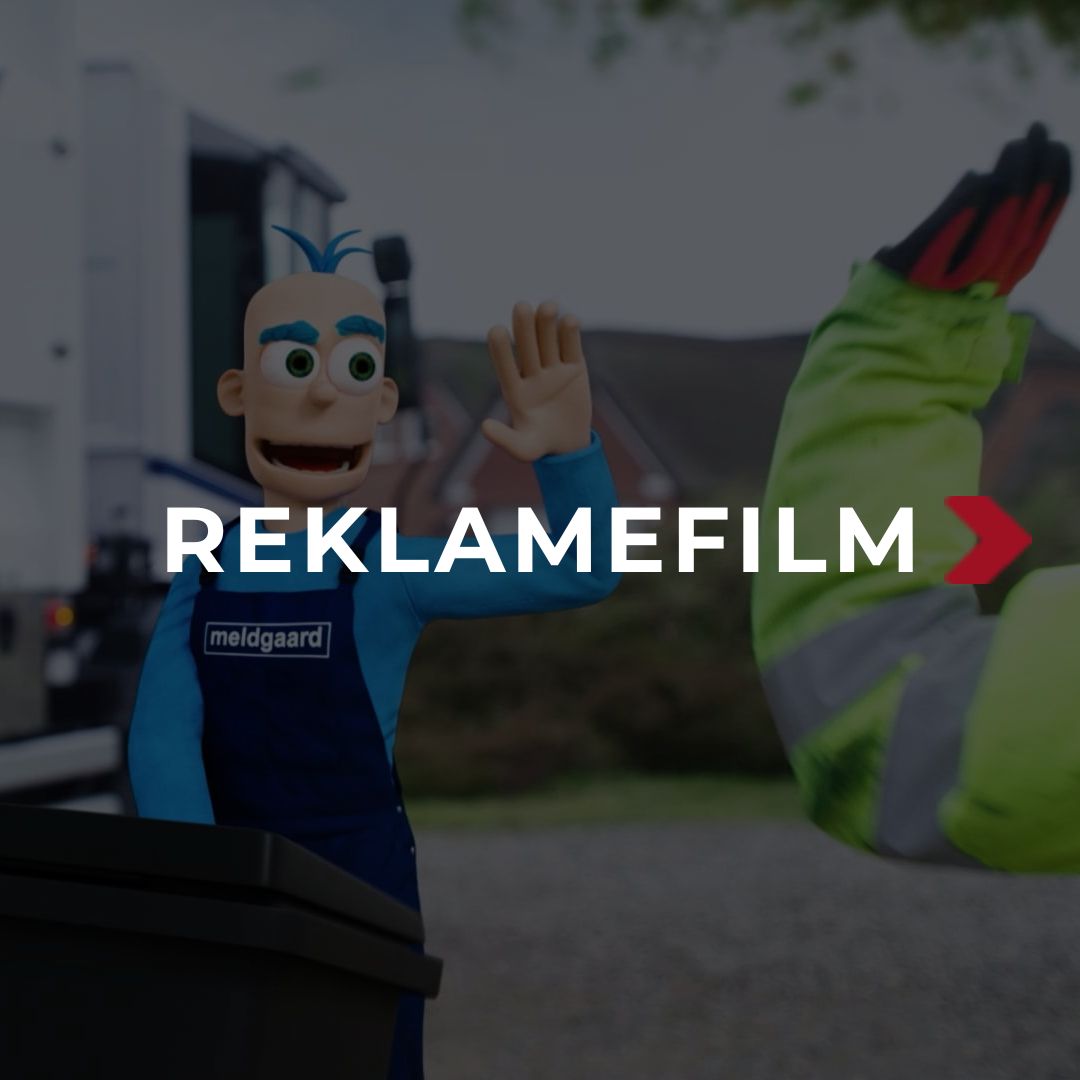 Reklame film forside Knap ril reklame film på forsiden